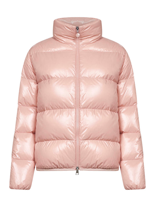 Pink Abbadia short down jacket