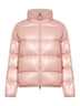 Pink Abbadia short down jacket