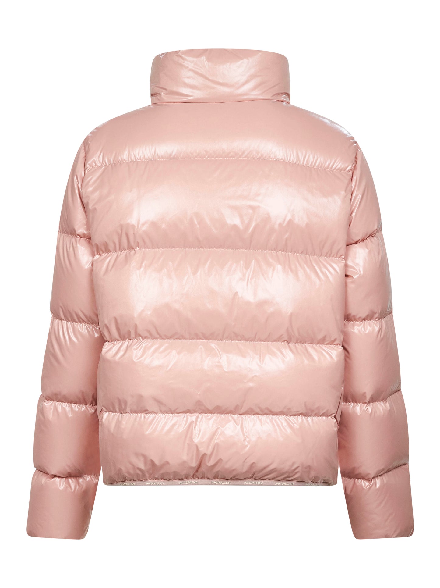 Pink Abbadia short down jacket