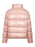 Pink Abbadia short down jacket