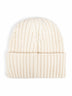White wool and cashmere beanie