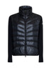 Padded wool cardigan by Moncler