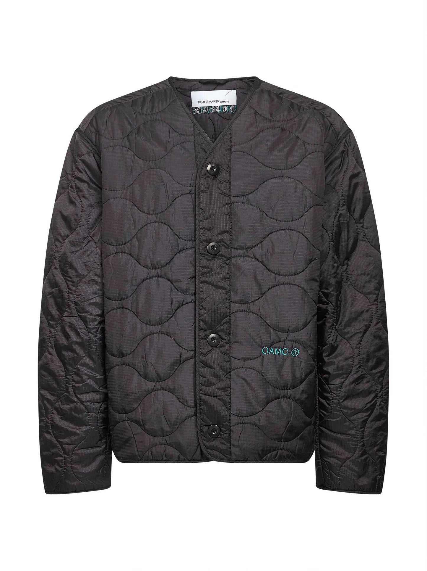 Black ripstop nylon Combat jacket/liner