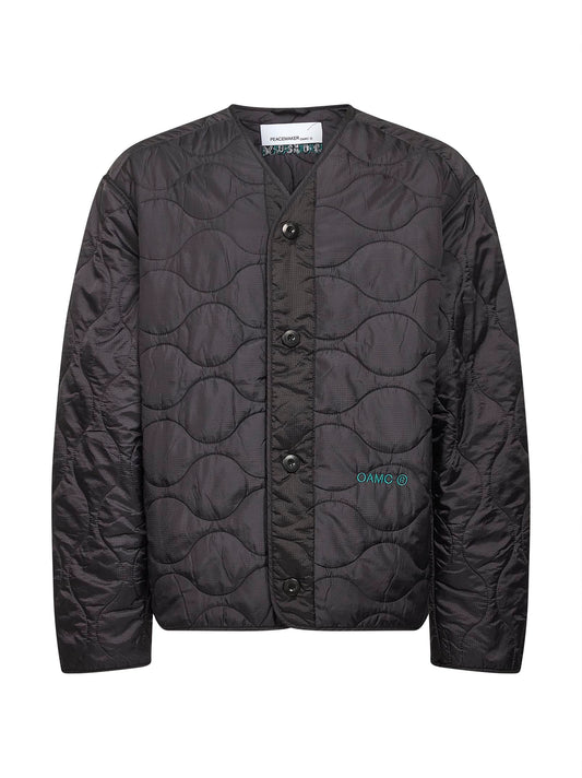 Black ripstop nylon Combat jacket/liner