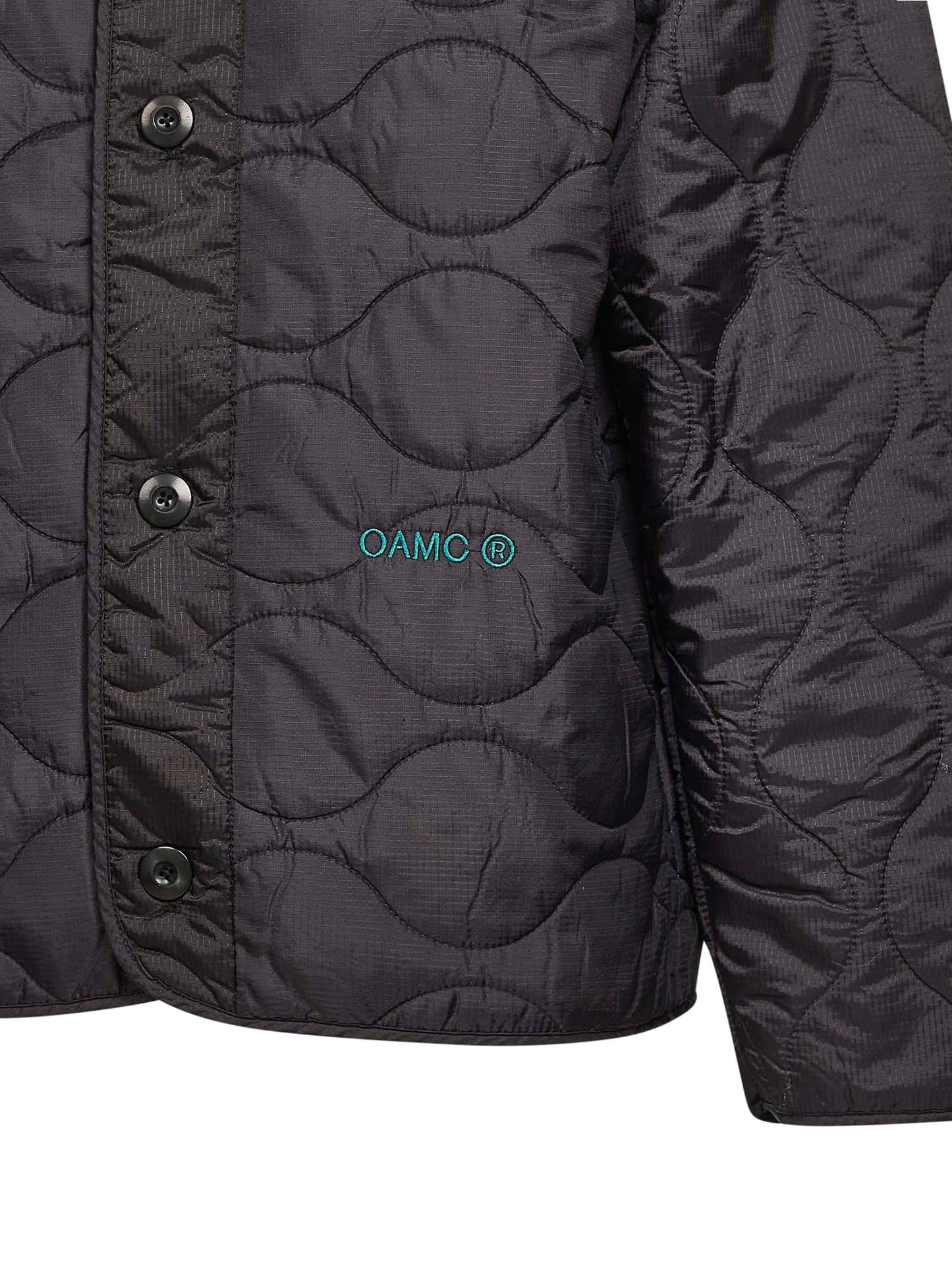 Black ripstop nylon Combat jacket/liner
