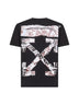 T-shirt Newspaper Arrow Silm nera