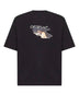 T-shirt Paint Arrow Skate in cotone nero