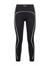 Black knit Off Stamp activewear leggings
