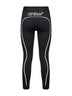 Black knit Off Stamp activewear leggings