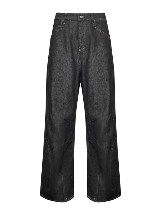 Jeans Leggenda in denim di cotone blu