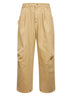 Beige cotton denim Fat Angelo jeans