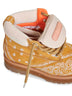 Stivaletti Strada Low Bandana in nabuk giallo stampa bandana
