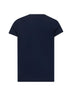 Blue cotton crewneck T-shirt