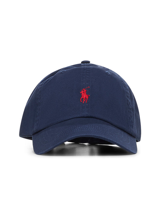 Blue chino embroidery cap