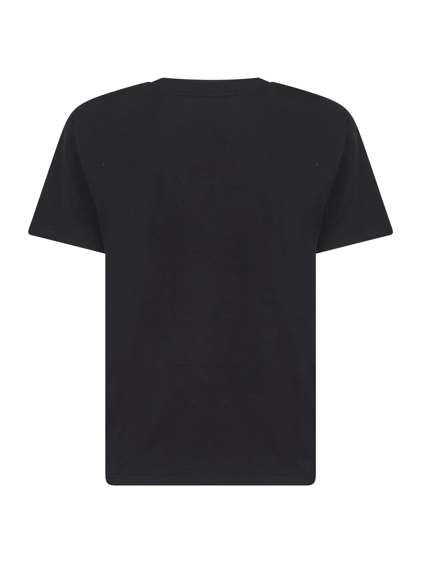 Black cotton jersey Polo Bear T-shirt