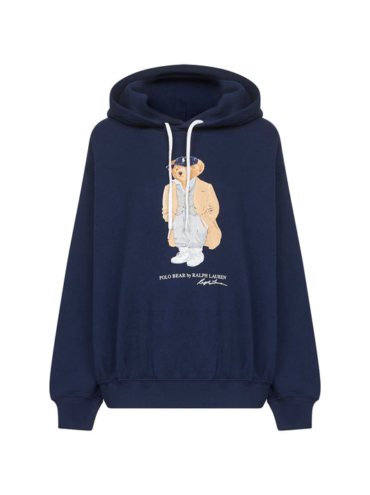 Blue Polo Bear hoodie
