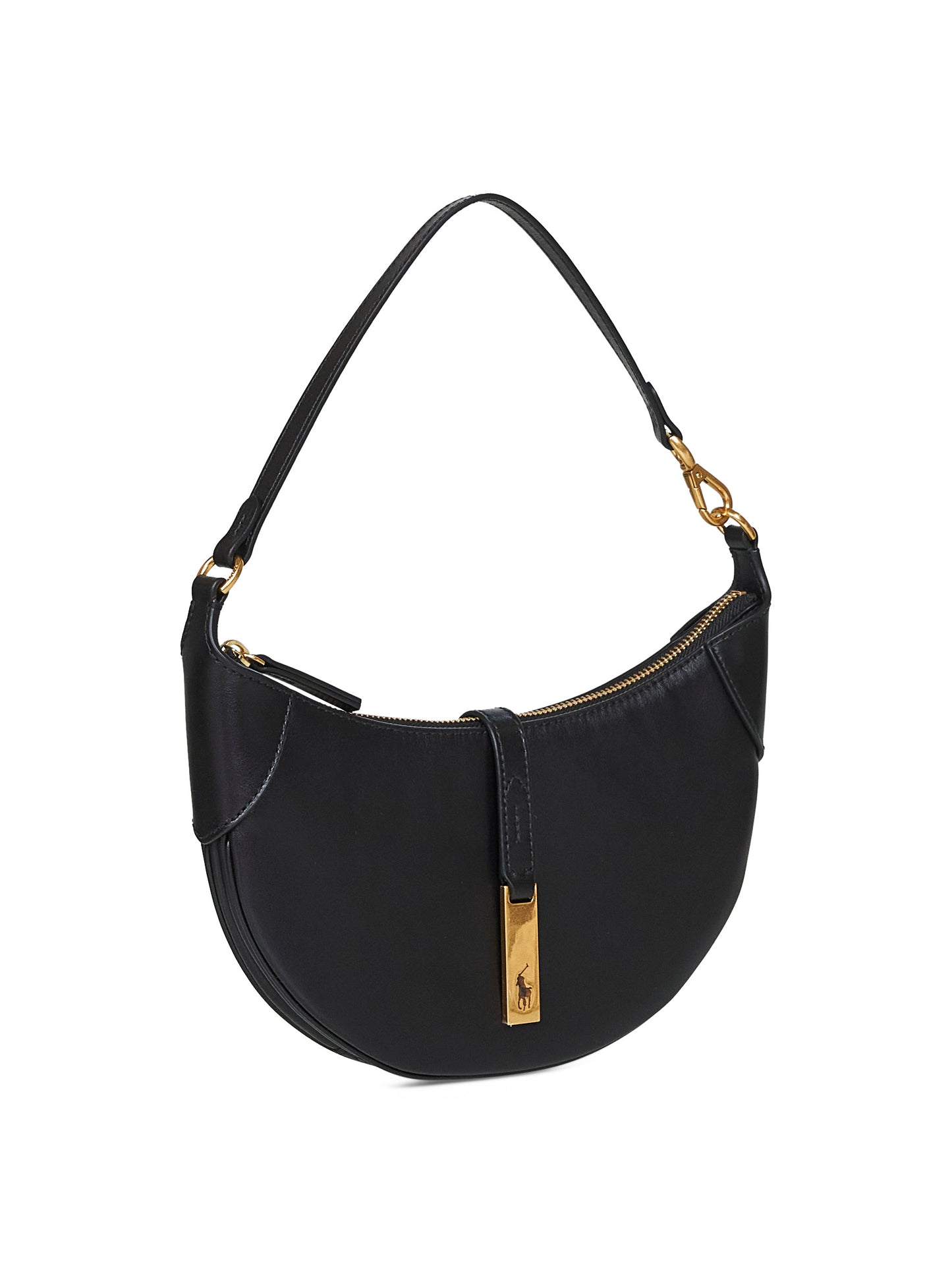 Black Polo ID mini shoulder bag
