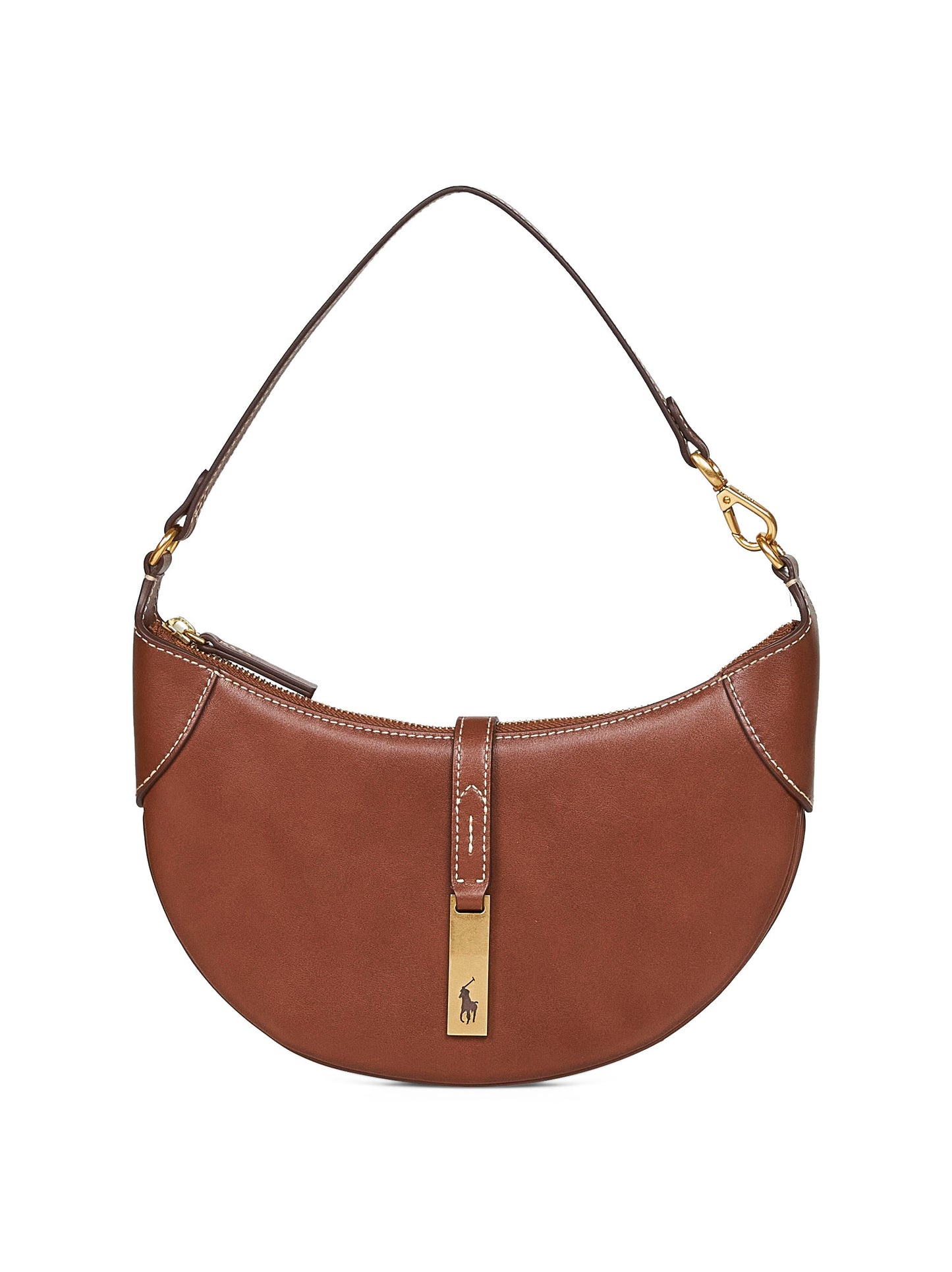 Tan Polo ID mini shoulder bag