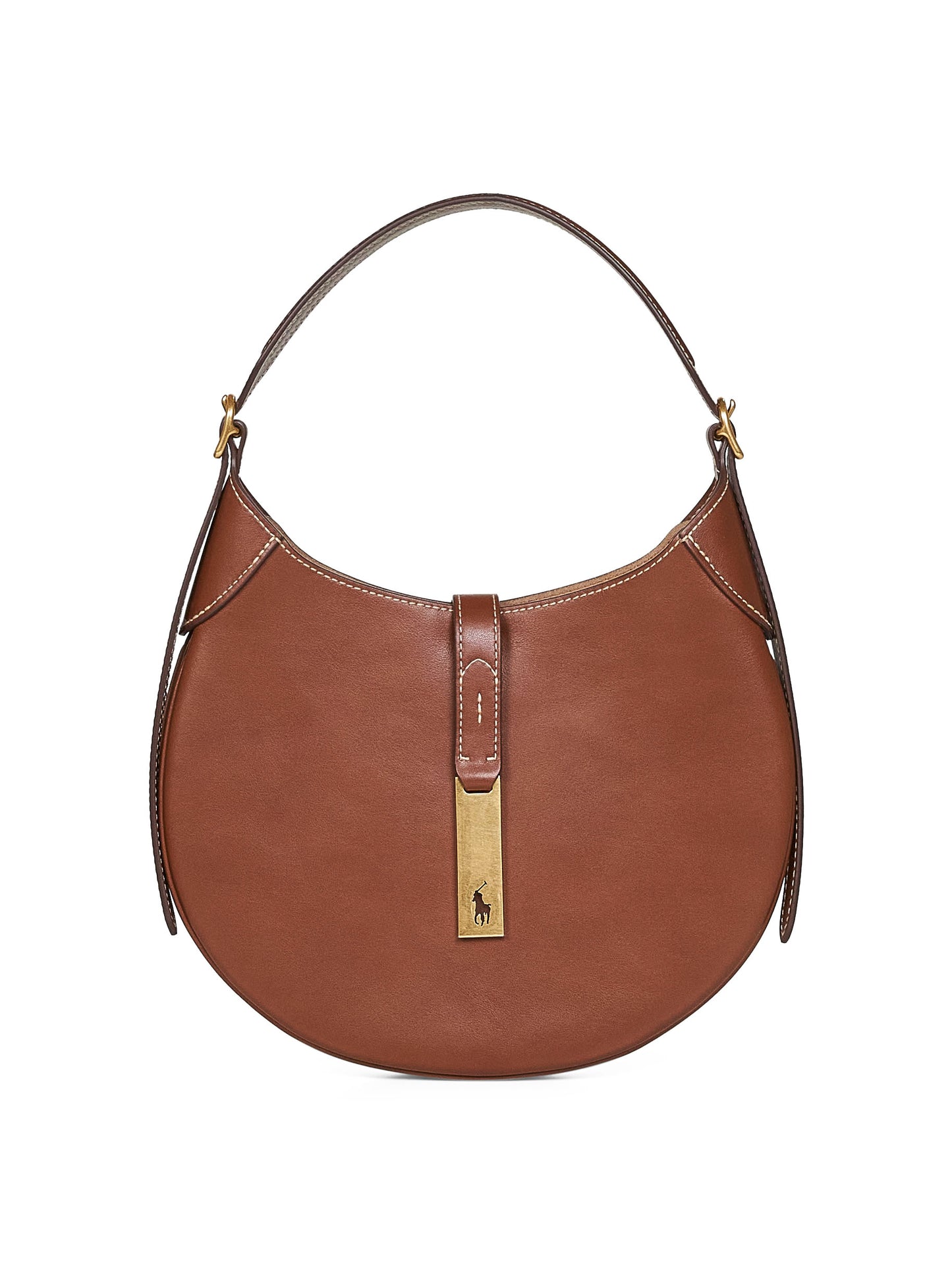 Tan Polo ID Small shoulder bag
