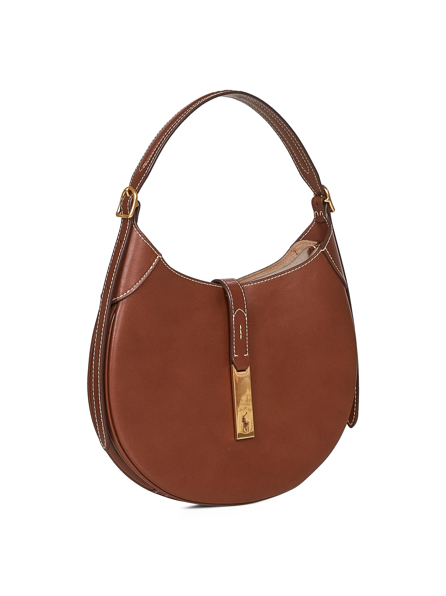 Tan Polo ID Small shoulder bag