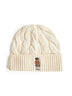 Berretto Polo Bear in misto lana crema