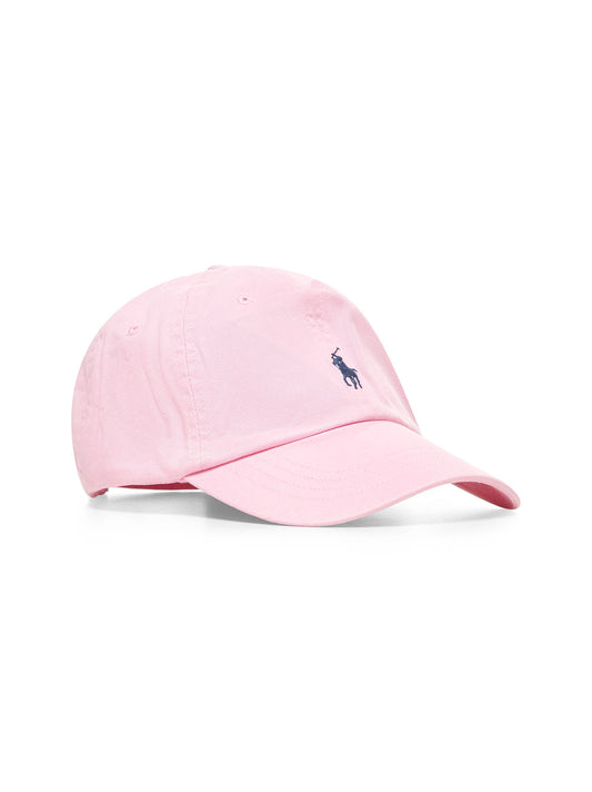 Pink chino baseball cap