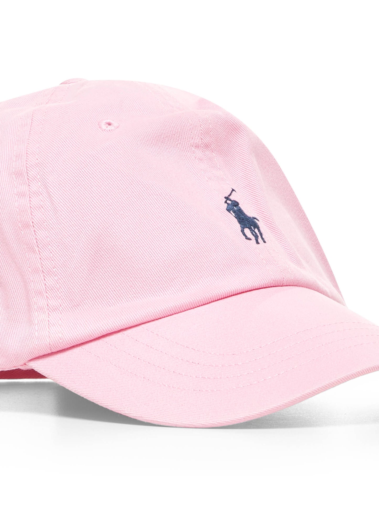 Pink chino baseball cap