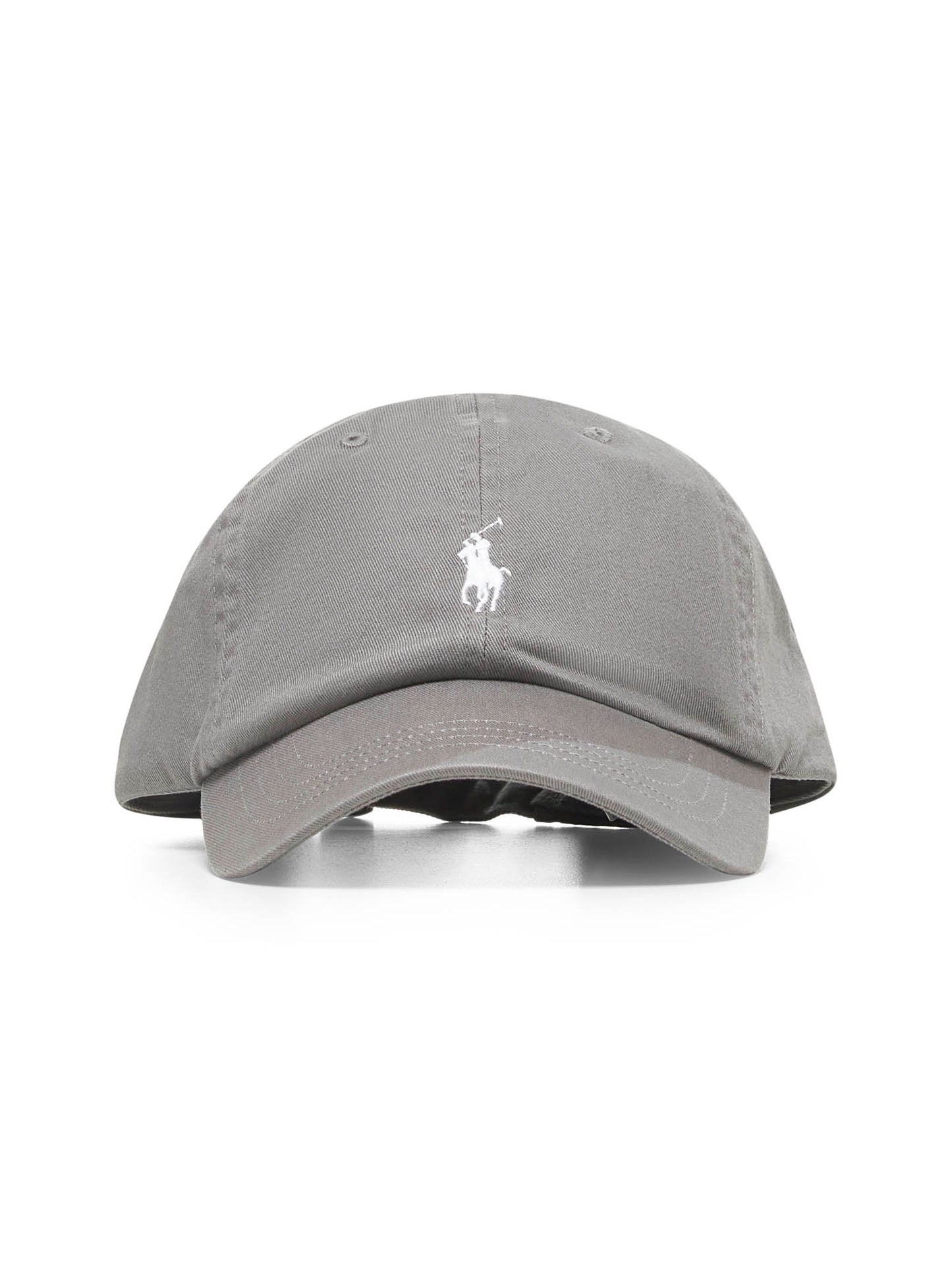 Grey chino baseball cap