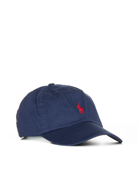 Blue chino baseball cap