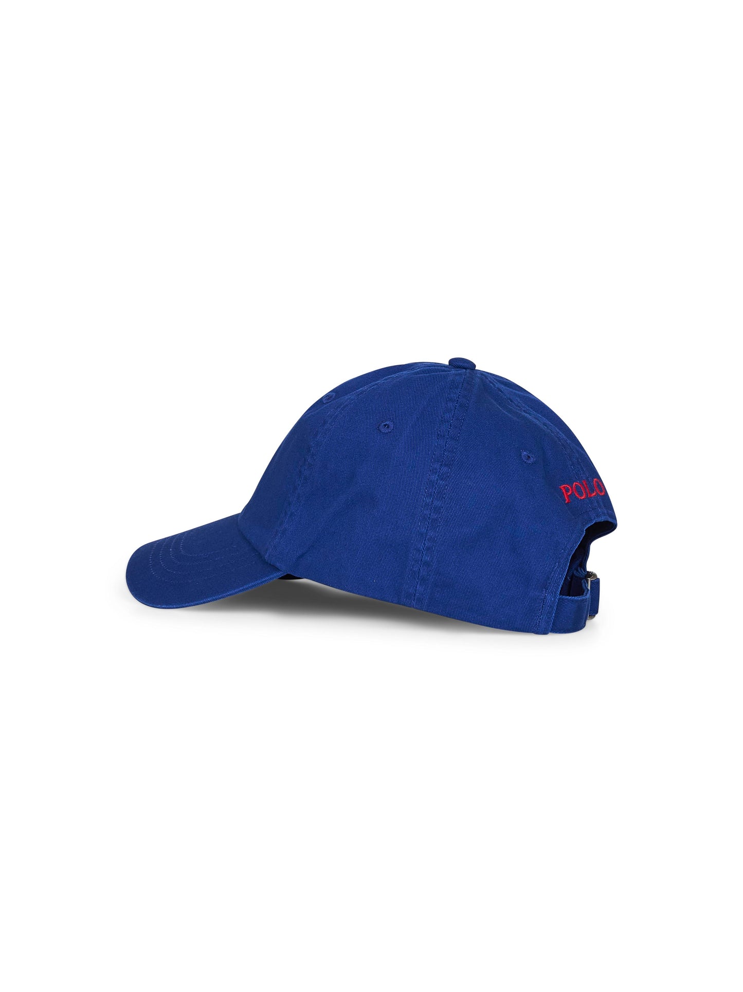 Blue chino embroidered cap