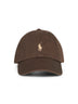 Brown chino embroidered cap