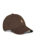 Brown chino embroidered cap