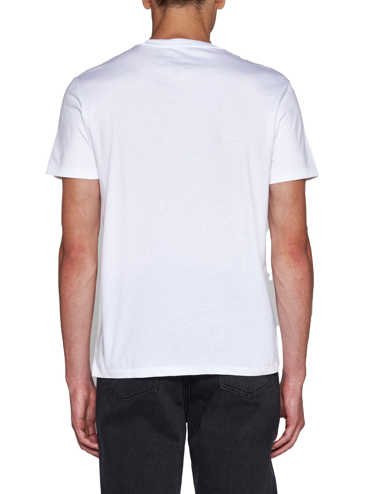 White crew neck T-shirt Polo Ralph Lauren<BR/>