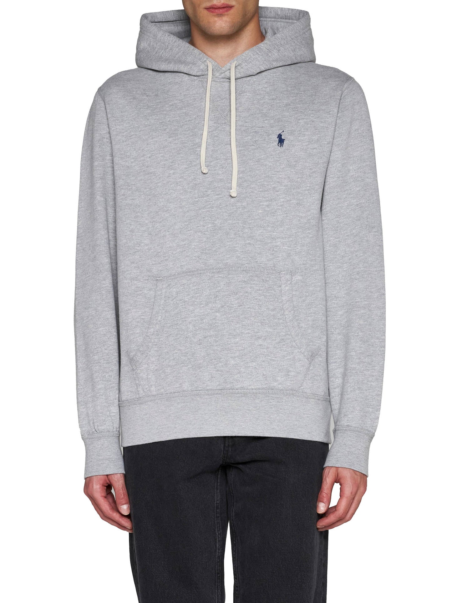 Felpa con cappuccio in pile RL Andover Heather