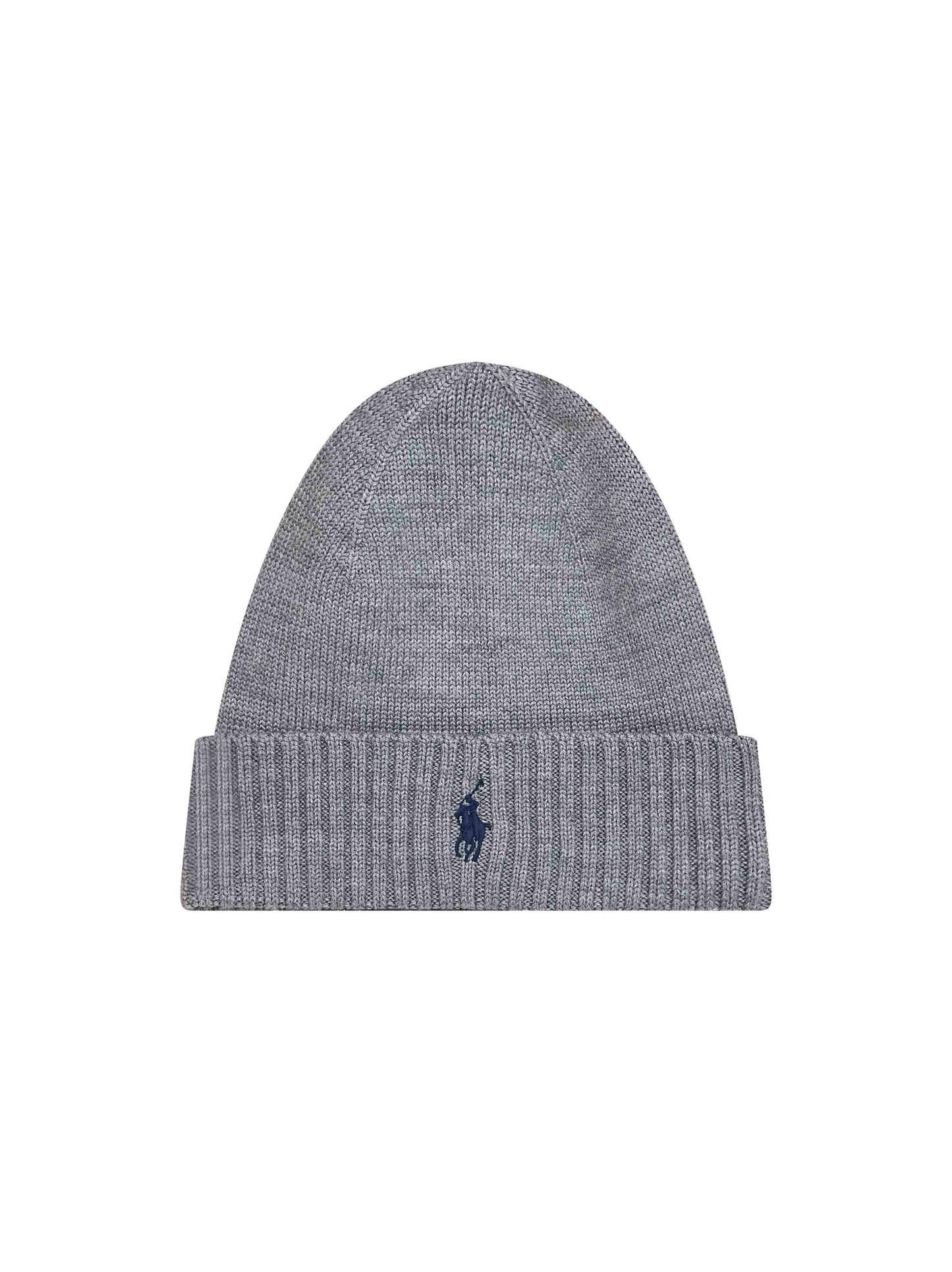Grey wool Pony beanie
