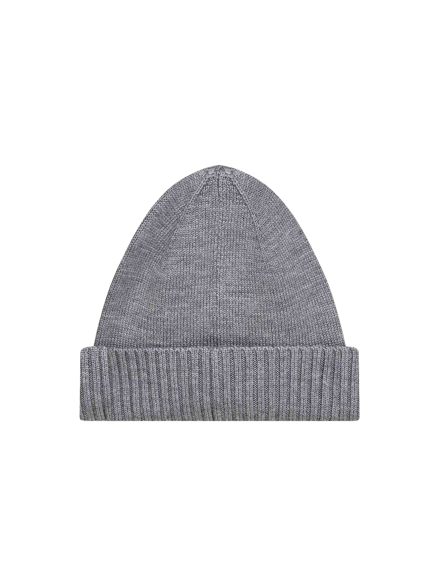 Grey wool Pony beanie