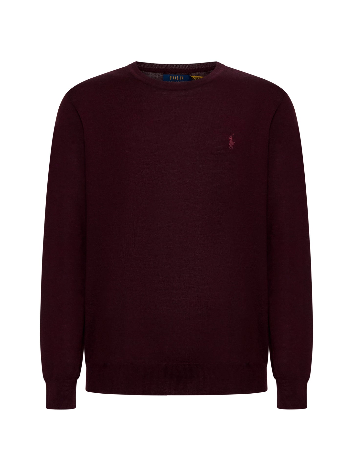 Lightweight wool crew neck pullover
