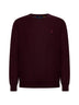 Lightweight wool crew neck pullover