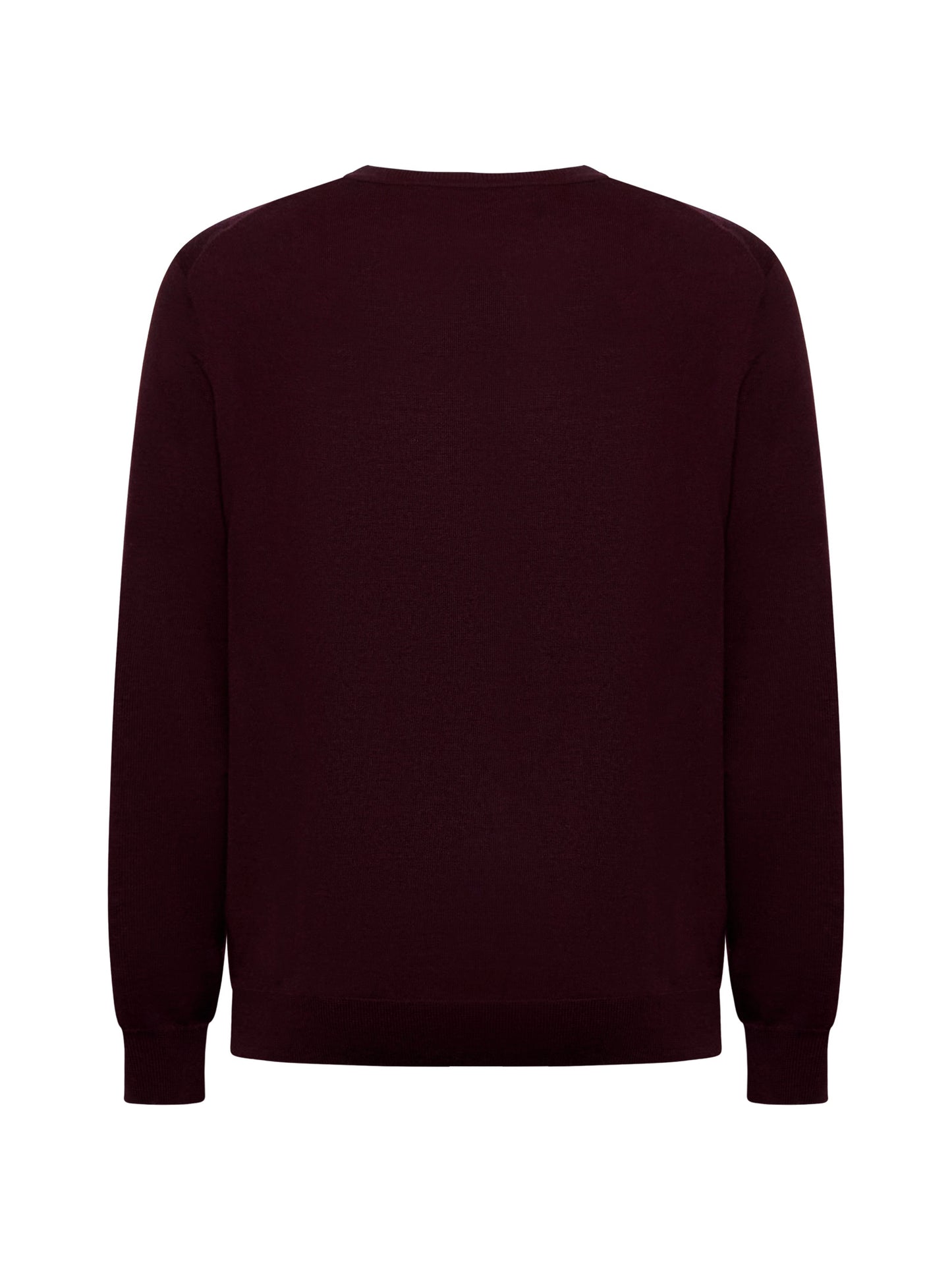 Lightweight wool crew neck pullover