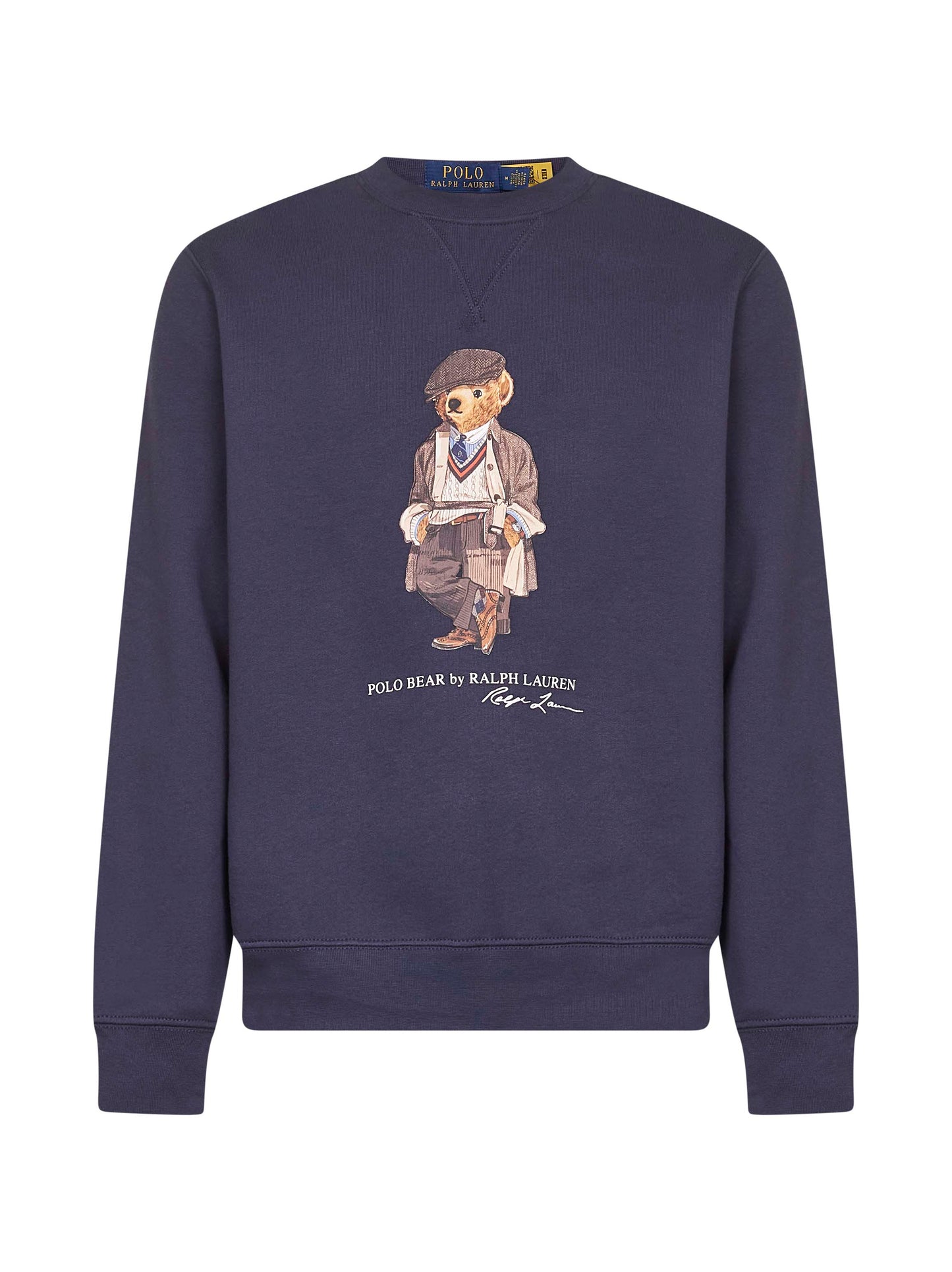 Felpa girocollo Polo Bear blu