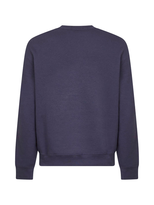 Blue Polo Bear crewneck sweatshirt