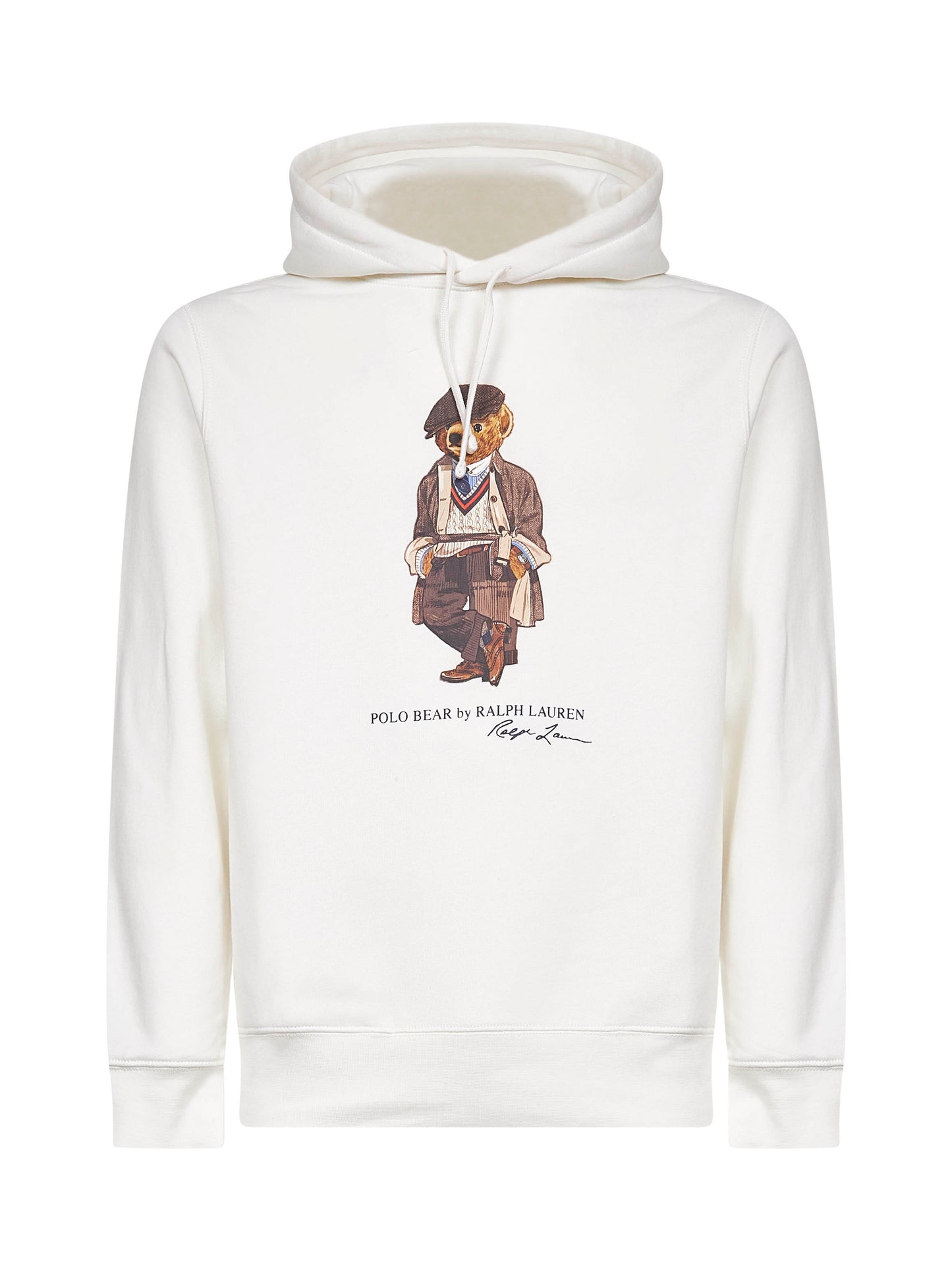 White Polo Bear hoodie
