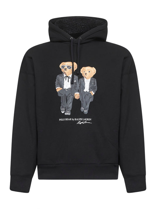 Black Ralph & Ricky Tuxedo Polo Bear hoodie