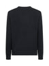 Black cotton and cashmere Polo Bear sweater