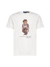 White Polo Bear Custom Slim-Fit T-shirt