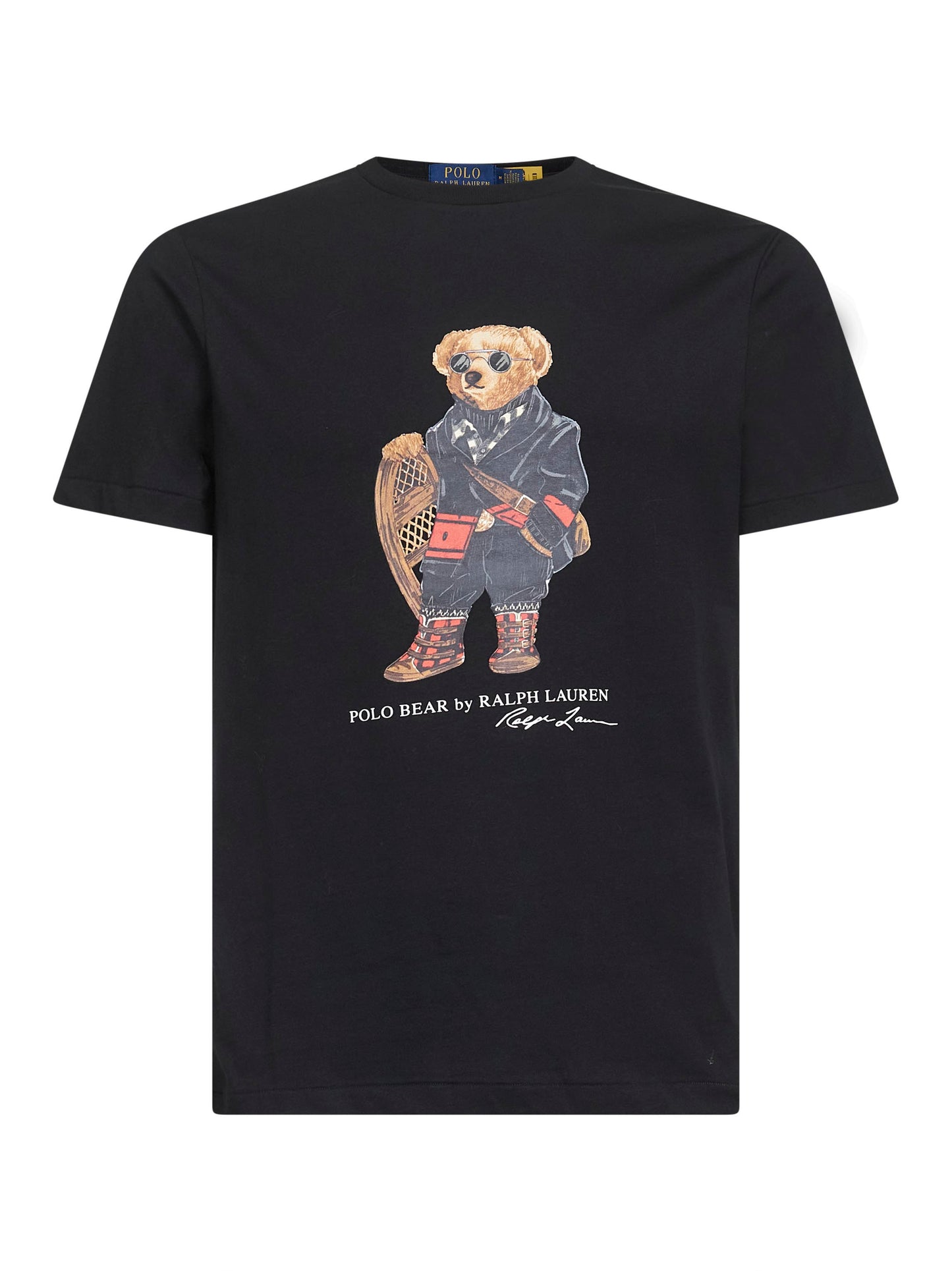 T-shirt Polo Bear Custom Slim-Fit nera