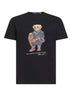 T-shirt Polo Bear Custom Slim-Fit nera
