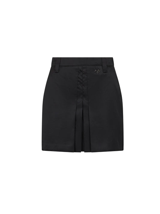 Gonna mini in Re-Nylon nero