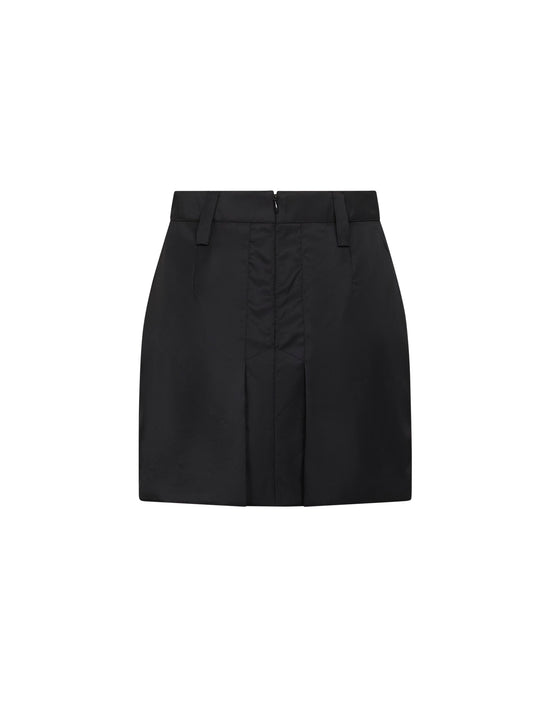 Gonna mini in Re-Nylon nero