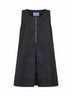 Miniabito in Re-Nylon nero